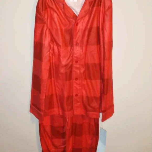 Target boy girl pajama set size 10 red checkered 2 Piece - Picture 1 of 6